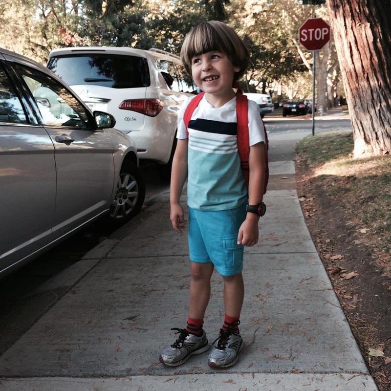 Illustration for article titled The Halfpence started school today.
